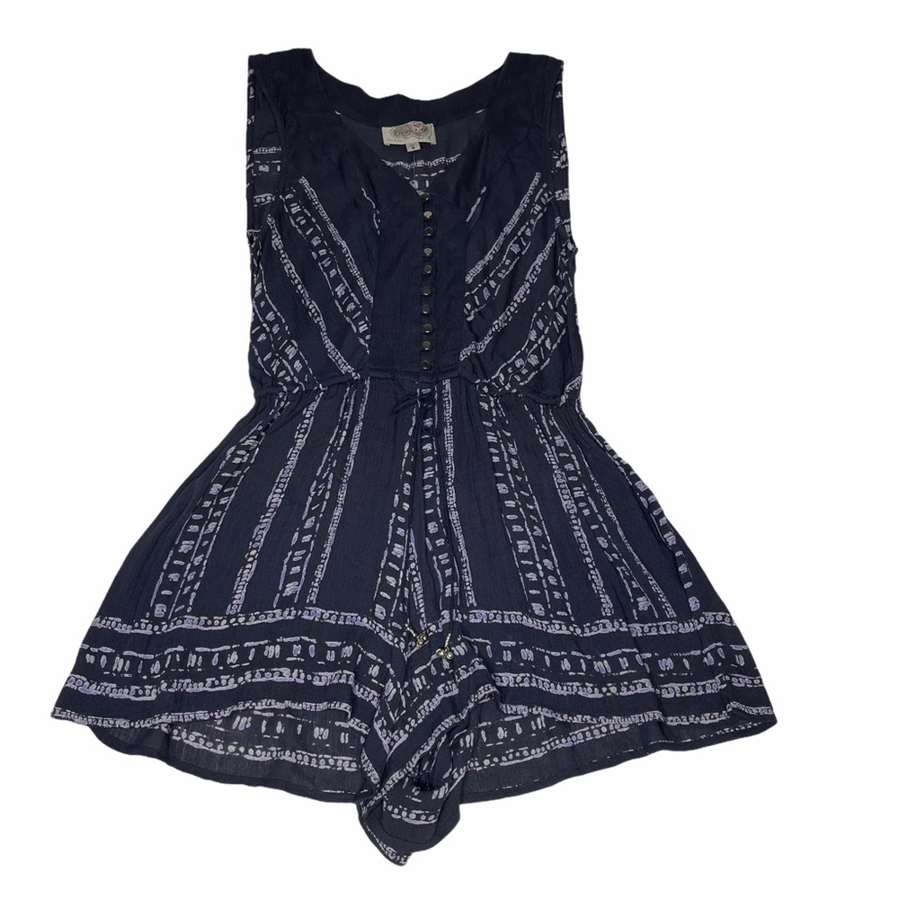RELIST Tomorrow Last Chance Urban Outfitters Ecote Magdelina Romper purple sm - Picture 7 of 13